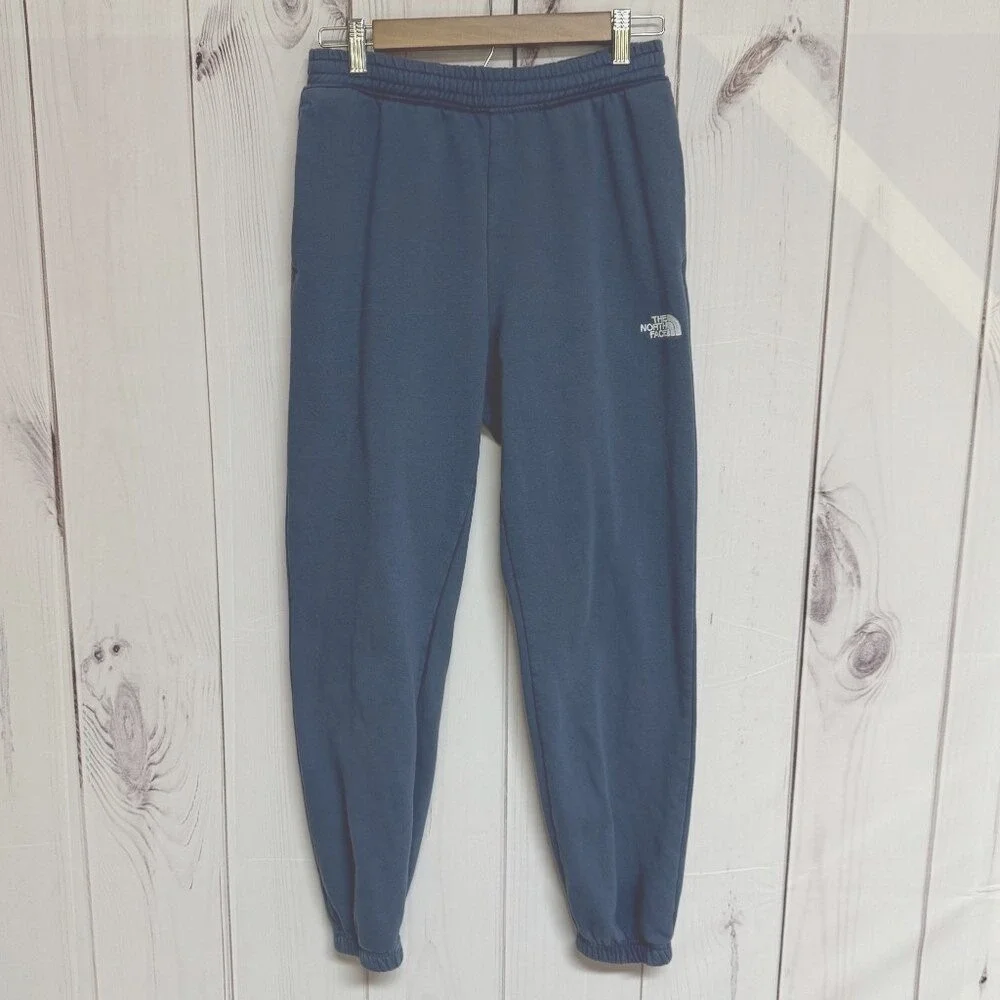 The North Face Half Dome Sweatpants Men's Small Blue‎ EUC
